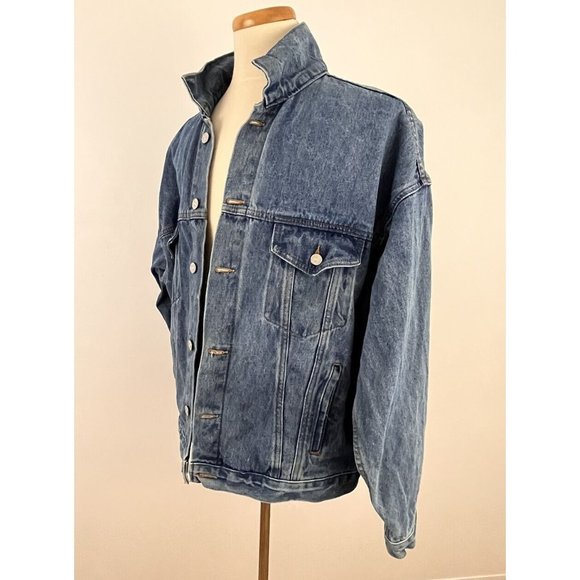 Vintage Planet Mars Peanut M&M Denim Jacket Men's L - Picture 6 of 9